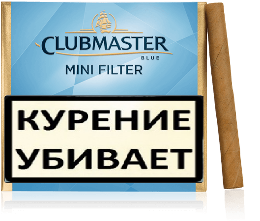 Сигариллы CLUBMASTER Mini Blue Filter
