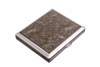 Портсигар Stoll на 18 сигарет, нержавеющая сталь