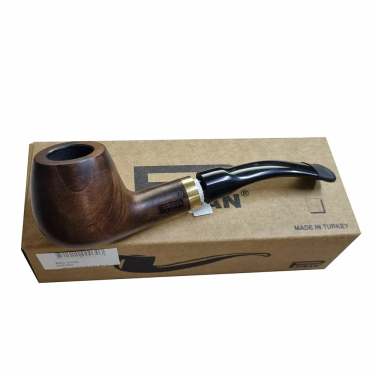 Трубка курительная Pipsan №KD123 охладитель, с кольцом