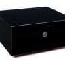Хьюмидор Howard Miller на 50 сигар, Черный глянцевый лак
