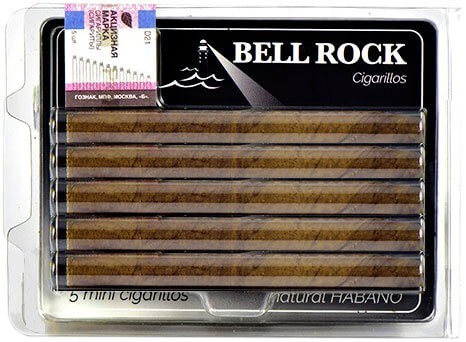 Сигариллы BELL ROCK mini 5 Natural Habano