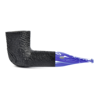Трубка CHACOM Reverse Calabash SandBlast Noir Blue
