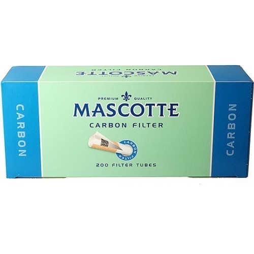 Гильзы сигаретные MASCOTTE Carbon 200