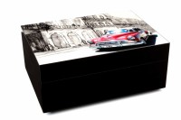 Хьюмидор Gentili Havana на 50 сигар, Черный лак