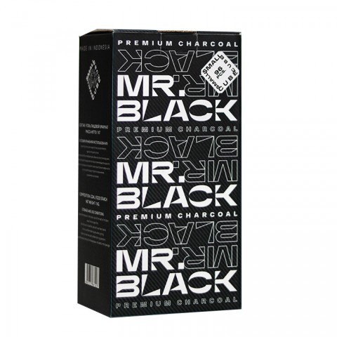 Уголь кокосовый Mr. Black Small Cube 22 мм, 96 шт