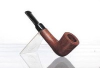 Трубка BPK Dinky short briar pipe metal filter 63-08 мал
