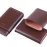 Чехол P&A на 4 сигары Робусто, натуральная кожа и кедр