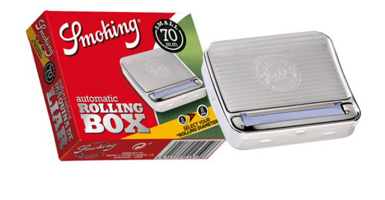Машинка для самокруток SMOKING Automatic Rolling Box 70мм