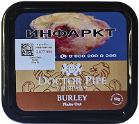 Трубочный табак Doctor Pipe Burley Flake Cut 50 гр банка