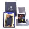Зажигалка сигарная Colibri Evo, черная-красное золото