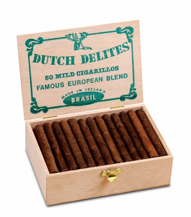 Сигариллы Dutch Delites Classic Brasil 50 деревянная коробка