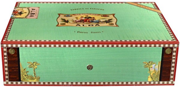 Хьюмидор Elie Bleu Alba Green Pistachio Sycamore 110