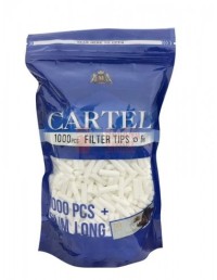 Фильтры для самокруток CARTEL Slim Long 1000 + Буклет бумаги