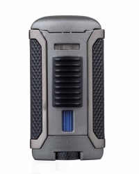 Зажигалка сигарная Colibri Apex, серая