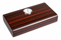 Хьюмидор Lubinski дорожный на 5 сигар, Эбеновое дерево