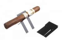 Подставка для сигары, складная, металл, Черная