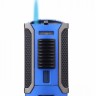 Зажигалка сигарная Colibri Apex, синяя