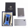 Зажигалка сигарная Colibri Apex, синяя