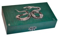 Хьюмидор Elie Bleu Snake Black Green № 83