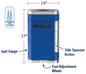 Зажигалка Xikar 533 BL Allume Double Reef