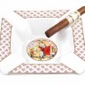 Пепельница Tom River на 4 сигары, керамика, Romeo y Julieta