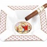 Пепельница Tom River на 4 сигары, керамика, Romeo y Julieta