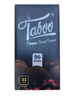 Уголь кокосовый TABOO C22 (96x10) 1 кг