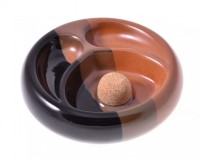 Пепельница Lubinski на 2 трубки, керамика Италия