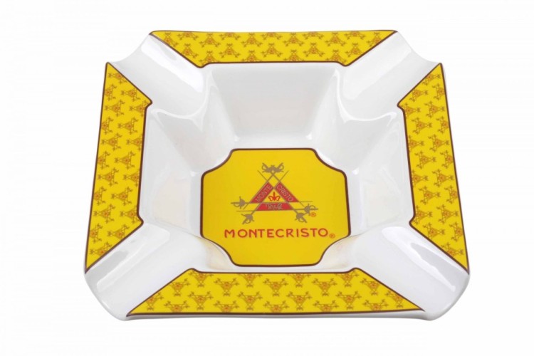 Пепельница Tom River на 4 сигары, керамика, Montecristo