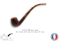 Трубка CHACOM Berlingot brun mat 1513