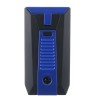 Зажигалка сигарная Colibri Slide (двойное пламя), черно-синяя