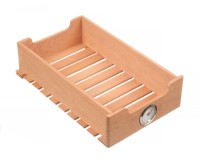 Лоток из кедра с гигрометром для сигарного шкафа Howard Miller