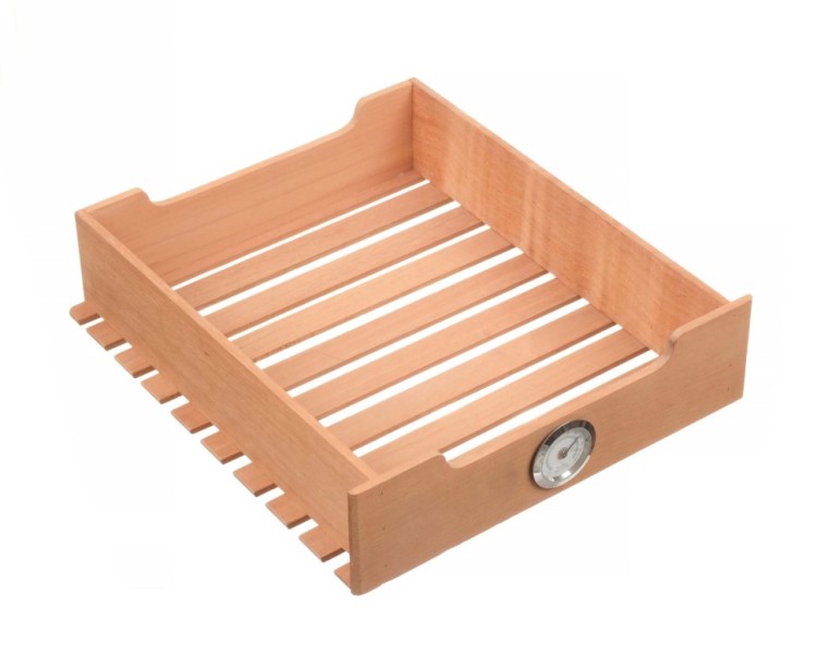 Лоток из кедра с гигрометром для сигарного шкафа Howard Miller