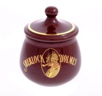 Банка для табака Lubinski "Шерлок Холмс", керамика, Италия