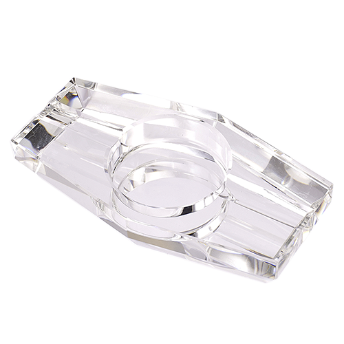 Пепельница Aficionado на 2 сигары Hexagon Crystal