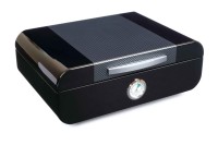 Хьюмидор Lubinski на 40 сигар, Черный глянцевый лак уценка