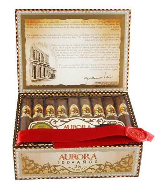 Сигара La Aurora 100 Anos Robusto